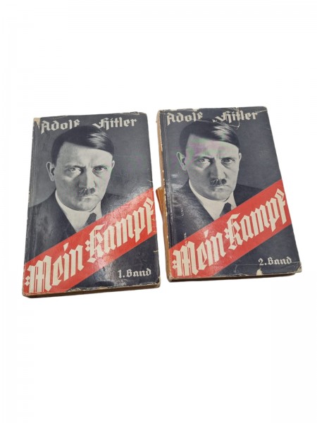 Mein Kampf Band 1 + Band 2 Taschenbuch Format