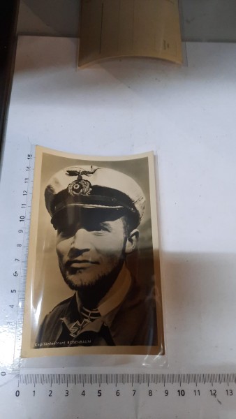 Orginal Ritterkreuzträger Postkarte Marine