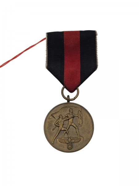 Original Medaille zur Erinnerung Sudetenland 1.Oktober 1938