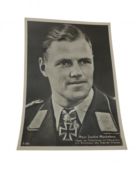 Major Joachim Müncheberg Postkarte