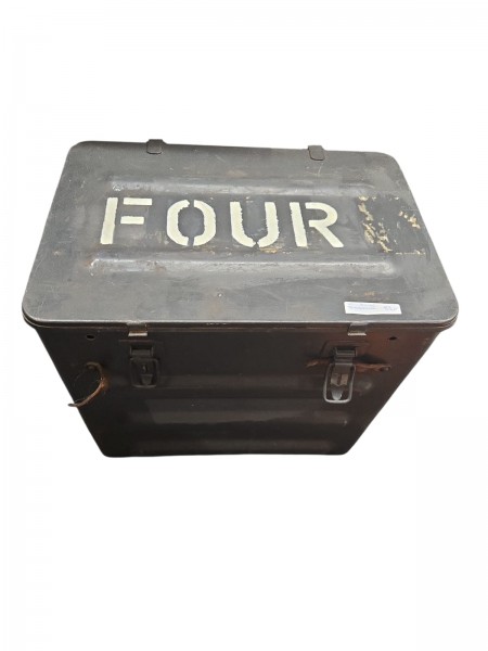 CH-Armee Blechkiste ca.L46xB32xT42cm