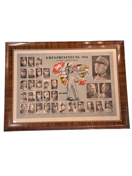 CH- Grenzbesetzung ca.70x50cm