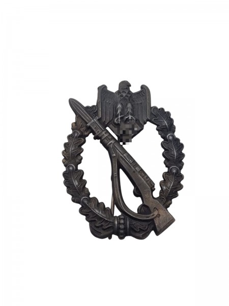 Infanterie Sturmabzeichen Bronze Hohlprägung