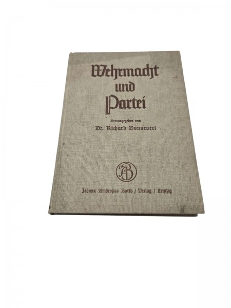 Wehrmacht und Partei Buch 1938