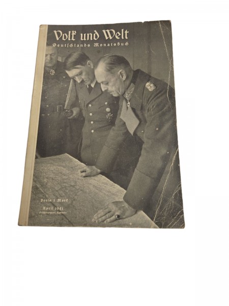 Volk und Welt. Deutschlands Monatsbuch Heft April 1941