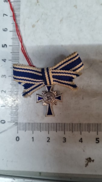 Original Mutterkreuz in Silber Miniatur