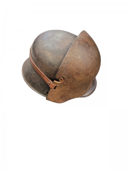 Deutsch 1.WK Helm+ Kopfschutz