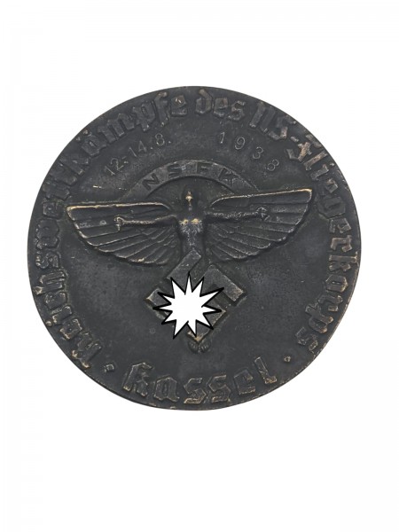 NSFK Plakette Bronze Durchmesser 8cm