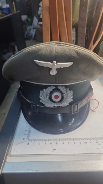 Original Wehrmacht Unteroffiziers Mütze Top Zustand