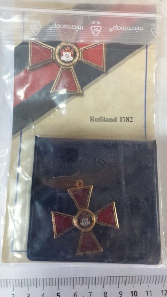 Orden Sammleranfertigung Russland 1782
