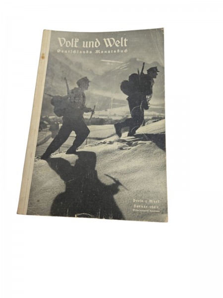 Volk und Welt. Deutschlands Monatsbuch Heft Januar 1942