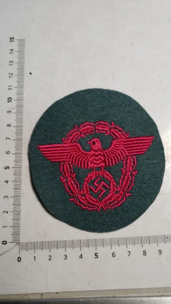 Original Polizei Ärmelabzeichen 3.Reich