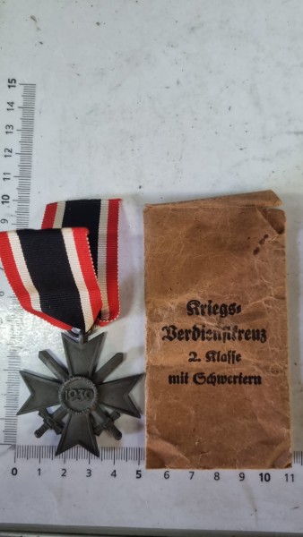 Original Verdienstkreuz+Tüte