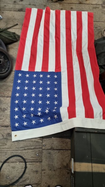 US Fahne Gestickt Baumwolle 160x90cm