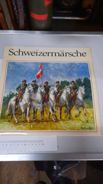 Schallplatte CH-Armee Schweizermärsche