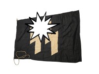 Vorschau: Original SS Lager Fahne 145x95cm Vorschau: Original SS Lager Fahne 145x95cm
