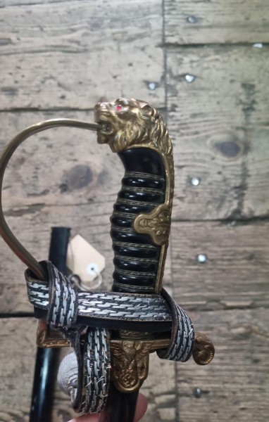 Melody Jane Puppenhaus Zubehör – Goldener Löwenkopf Klopfer, Miniatur Für 1:12 Maßstab