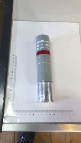 Nebelgeschoss 40mm CH-Armee Inerte
