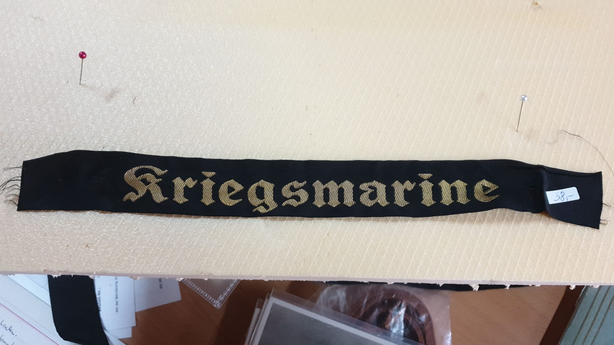 Mützenband Kriegsmarine | Marine | Drittes Reich | military-world-shop.ch