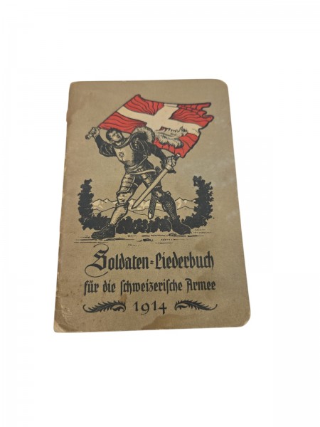 Soldaten Liederbuch 1914 CH-Armee
