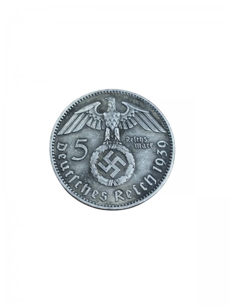 3.Reich 5 Mark J-1939