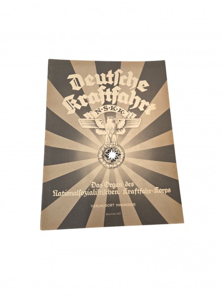 Deutsche Kraftfahrt, Zeitschrift des NSKK Mitte Febr.1937
