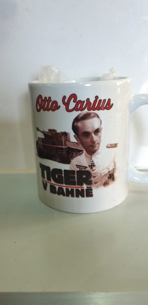 Panzer Tasse Tiger V Bahne Otto Carius