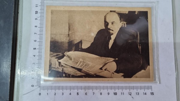 Original 3.Reich Postkarte Kveten 1945 Lenin