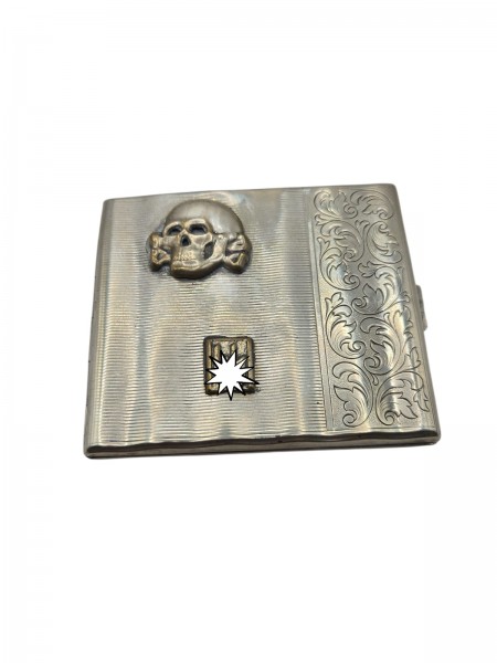 SS-Zigaretten Etui Silber
