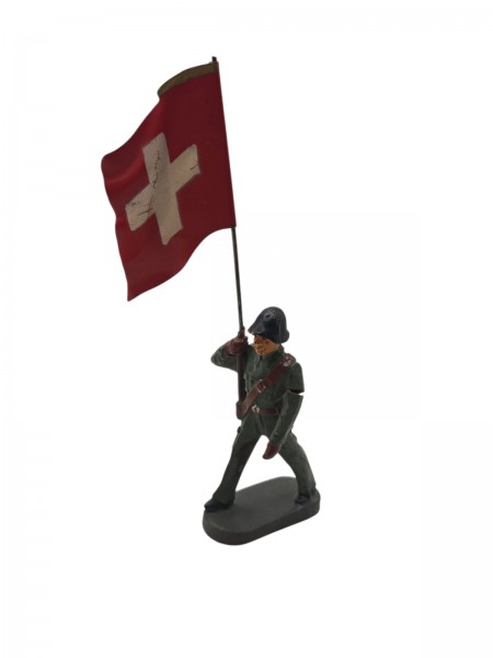 CH-Fahnenträger Elastolin 14cm hoch