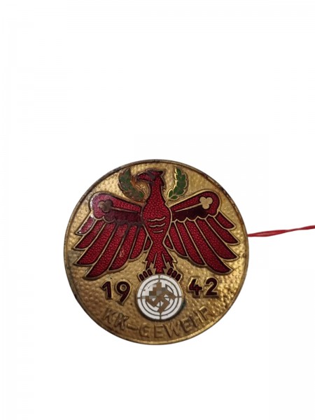 Tiroler Schiessauszeichnung KK Gewehr 3.Reich