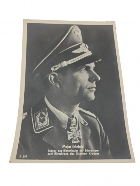 Major Ihlefeld Postkarte