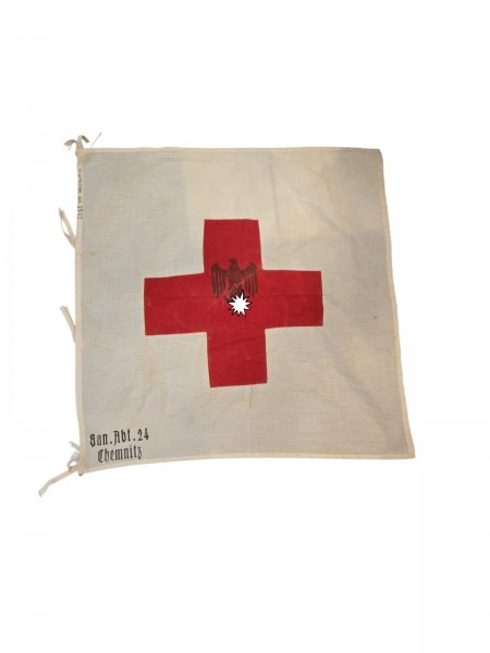 Rot Kreuz Fahne 70x70cm