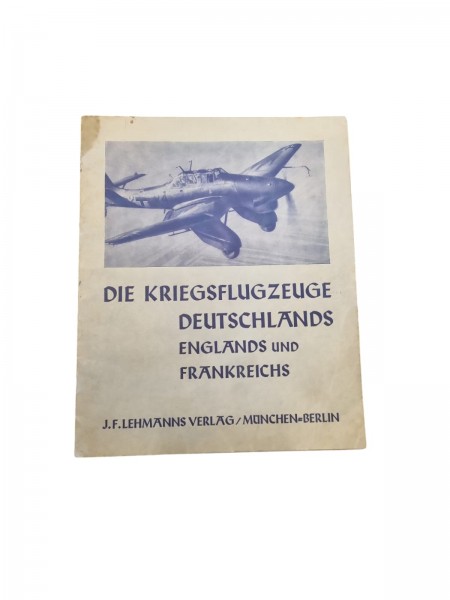 Kriegsflugzeuge Deutschland-Englands und Frankreichs 1939