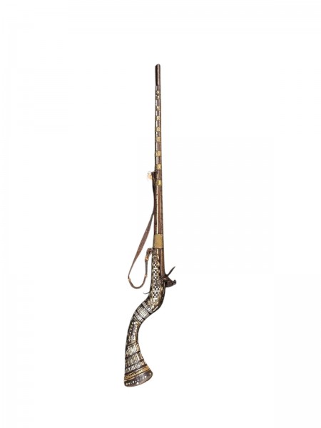 Osmanische Steinschloss Gewehr Funktionstüchtig 1806