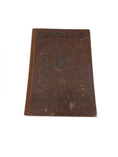 3.Reich Familienstammbuch