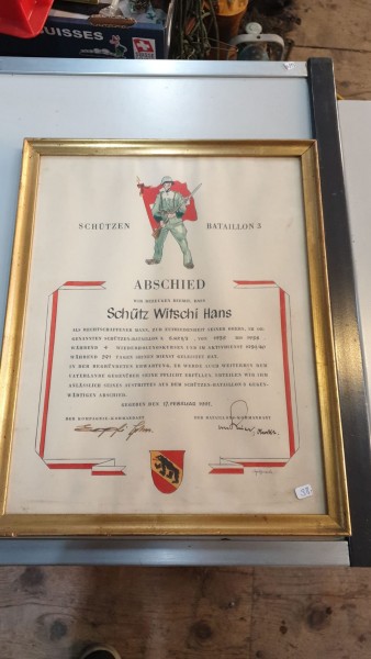 Anerkennung Schützen Bataillon 3