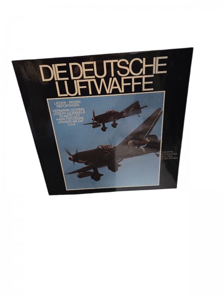 Die deutsche Luftwaffe Original Aufnahme aus dem 2.WK Schallplatte