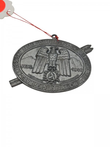 Original SA-Meisterschaftsauszeichnung ca.8x6cm