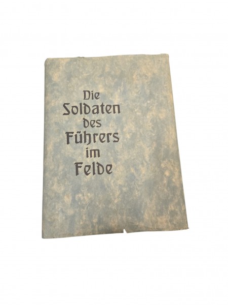 Neuwertig Bilder Album Soldaten des Führers im Felde mir Original Umschlag
