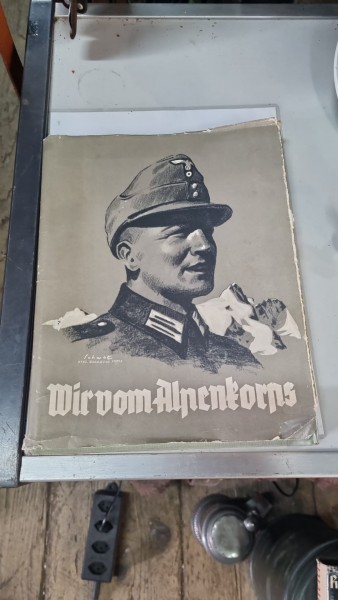 Original Buch Wir vom Alpenkorps