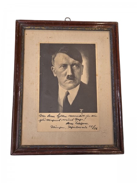 A.Hitler Bild ca.26x20cm