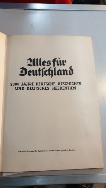 Buch Alles für Deutschland