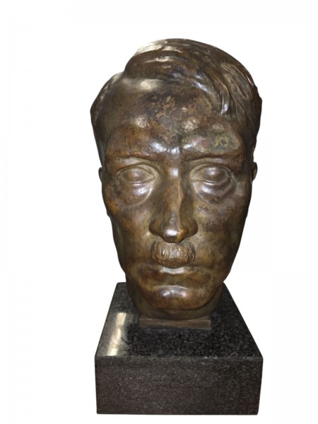 Original A.Hitler Büste Signiert ca. 25kg 48cm Hoch
