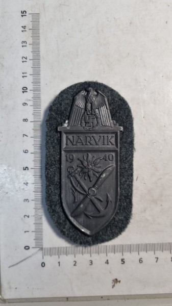 Original Narvik Schild