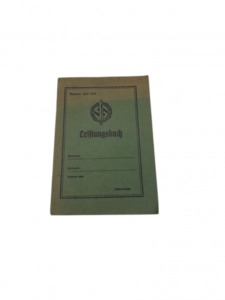 SA Leistungsbuch Leer