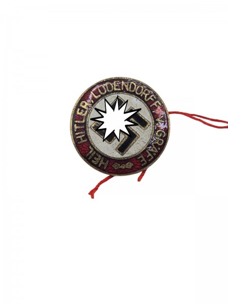 NSDAP Heil Hitler Ludendorff Graefe Abzeichen M1/4 RZM