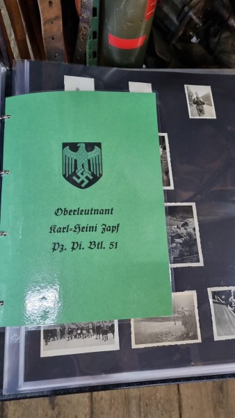 Original Konvolut Oberleutnant K.H Zapf von HJ Reichs arbeits dinst Wehrmacht bis SS Urkunden,Fotos