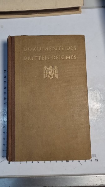 Original Buch Dokumente des Dritten Reich