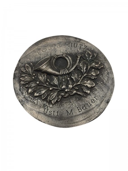 SS Postschutz Schild 13cm Durchmesser